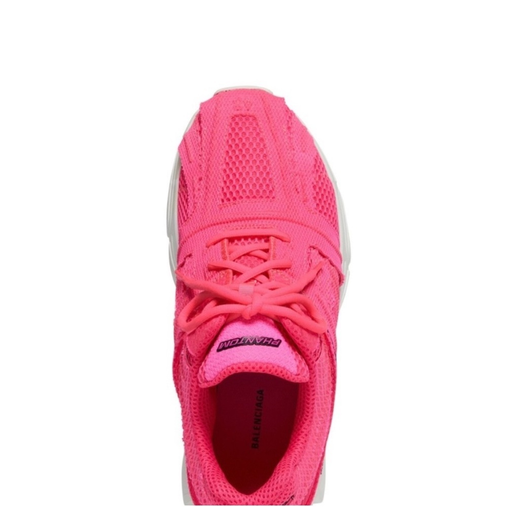 Balenciaga Women's Vibrant Pink Phantom Sneakers.Size 40 /10 US. NWB Dust Bag - Picture 12 of 17